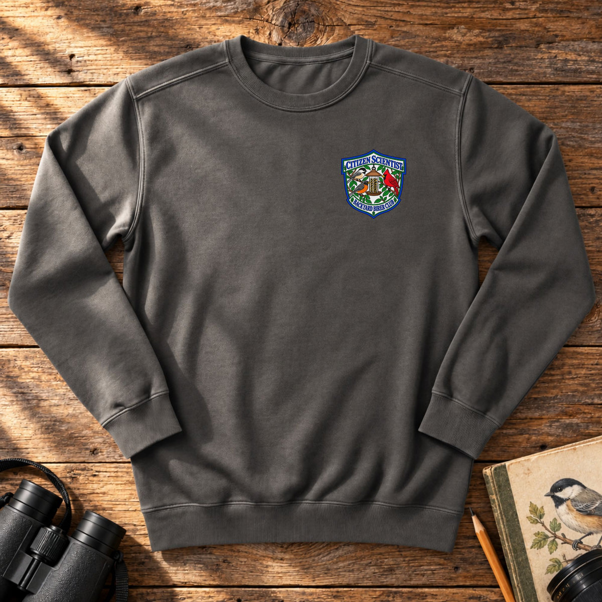 Citizen Scientist Embroidered Sweatshirt