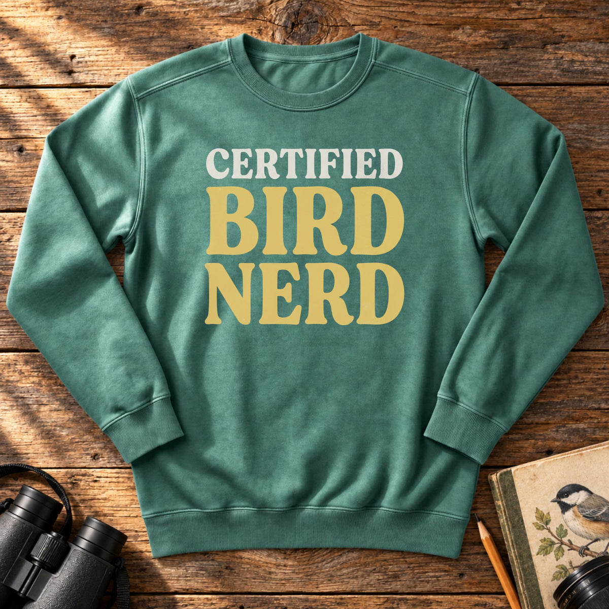 Certified Bird Nerd Sweatshirt