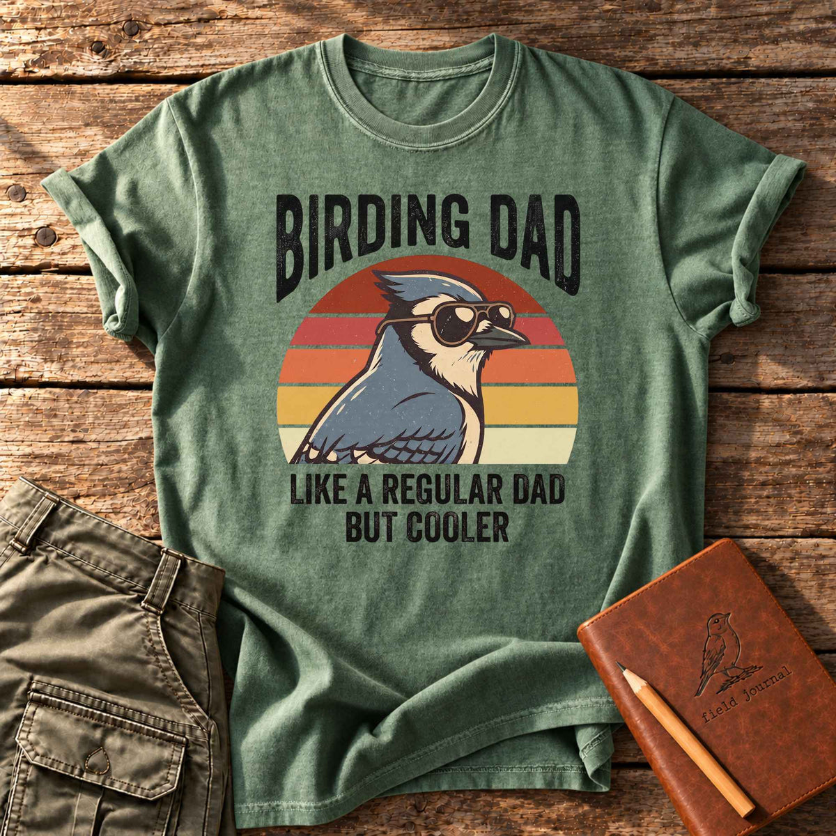 Birding Dad T-Shirt