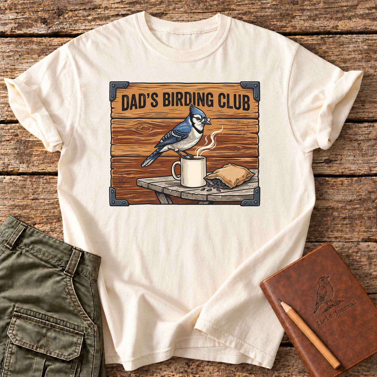 Dad's Birding Club T-Shirt