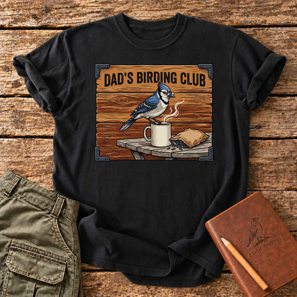 Dad's Birding Club T-Shirt
