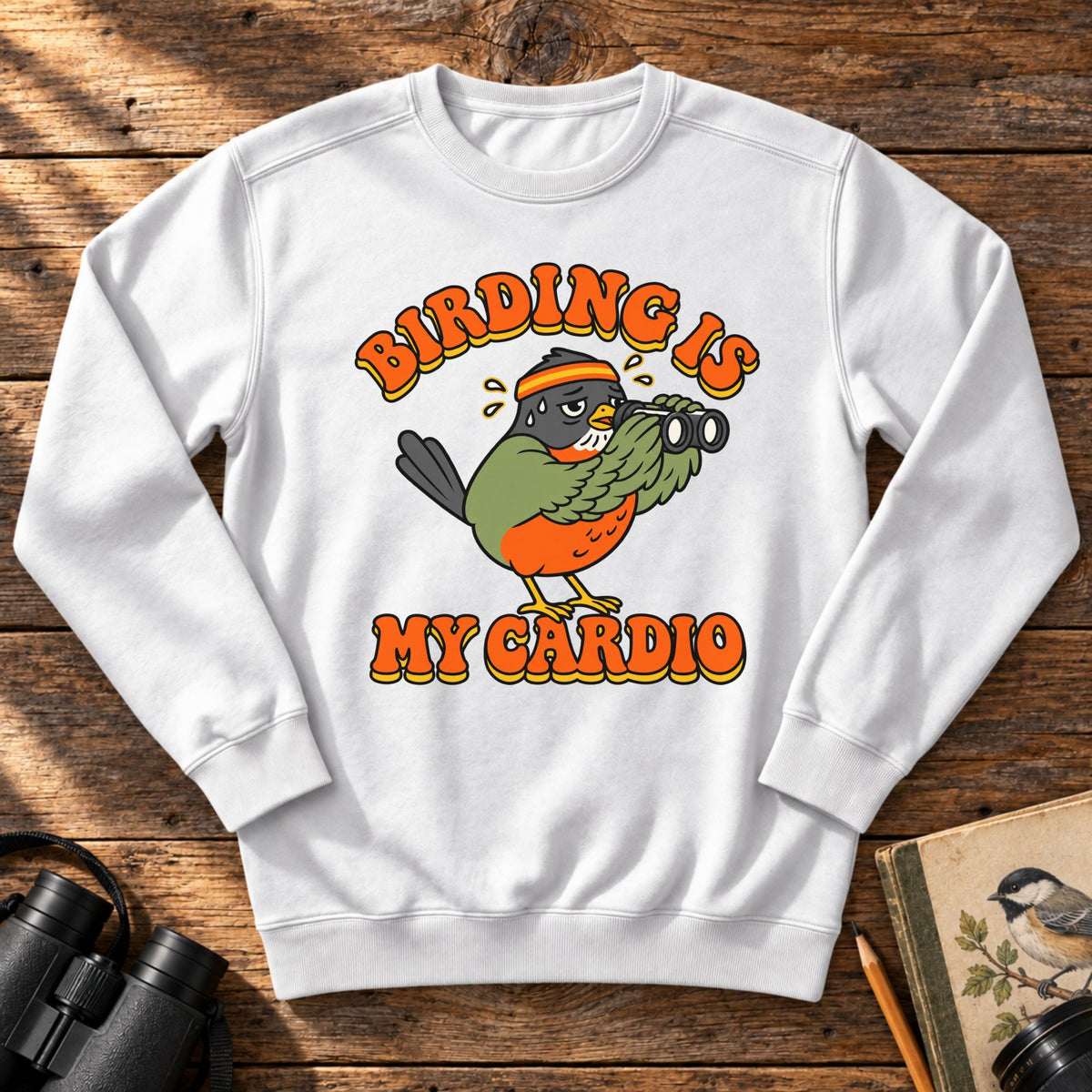 Birding is My Cardio Sweatshirt