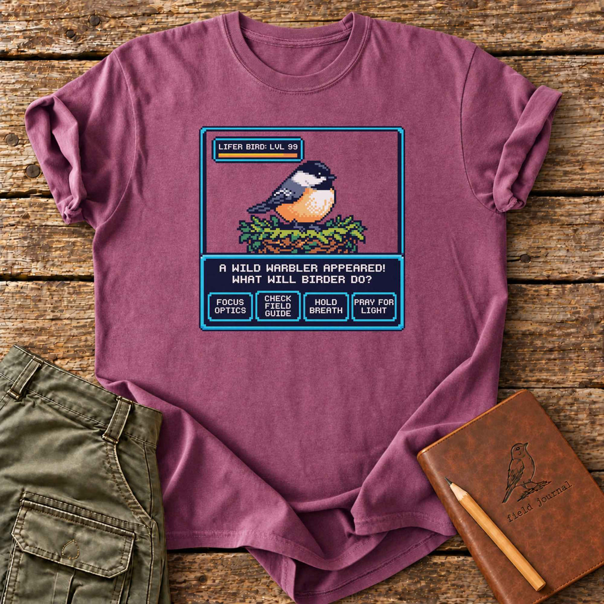 A Wild Warbler Appeared T-Shirt