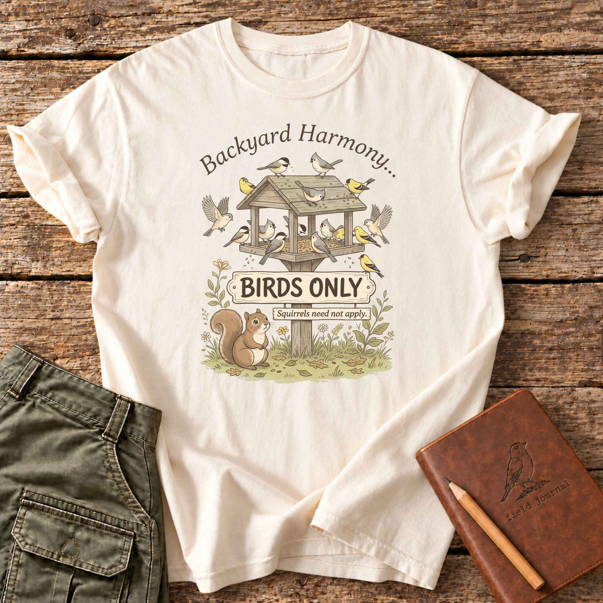 Backyard Harmony T-shirt