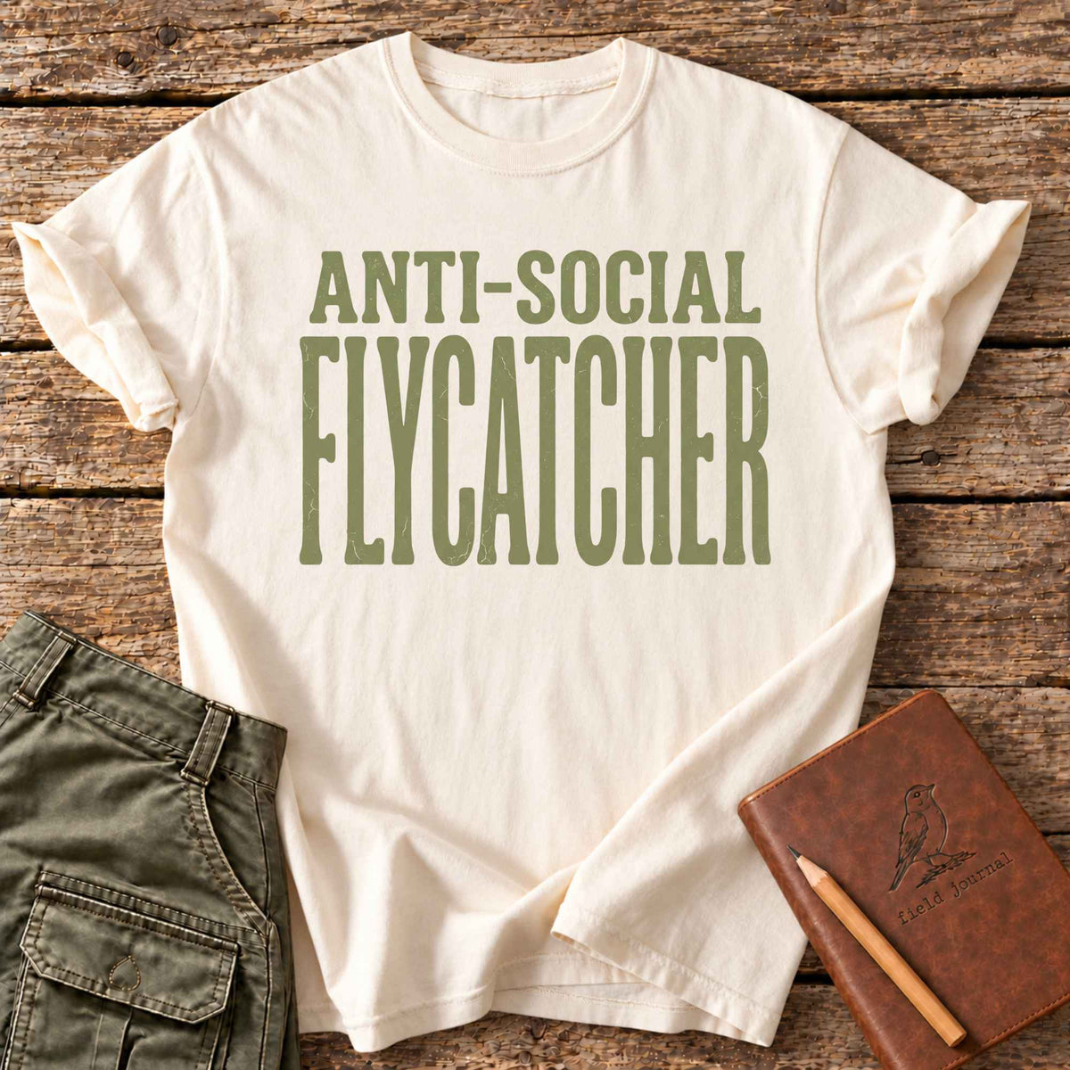 Anti-Social Flycatcher T-Shirt
