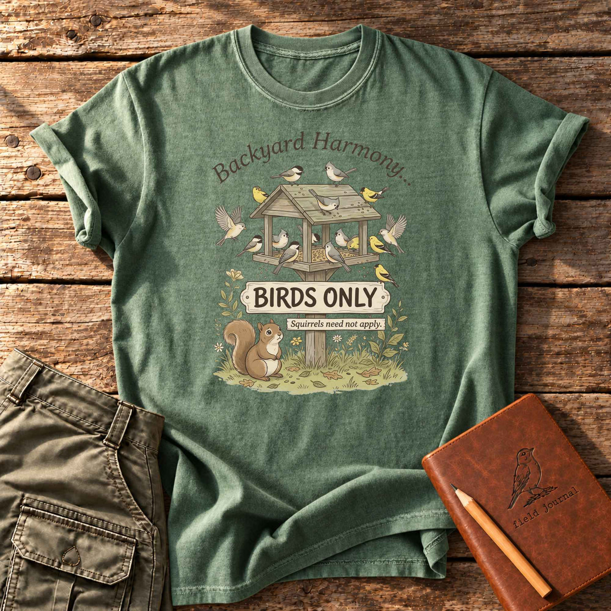 Backyard Harmony T-shirt