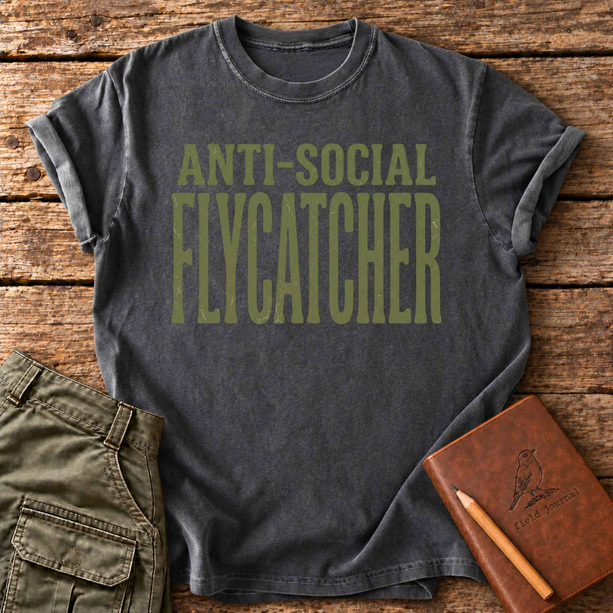 Anti-Social Flycatcher T-Shirt