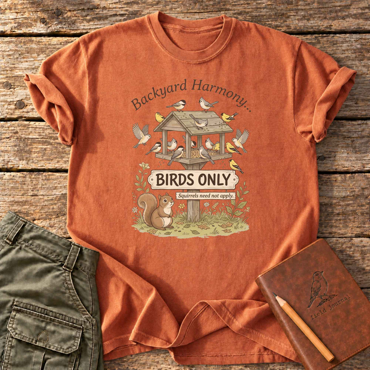 Backyard Harmony T-shirt