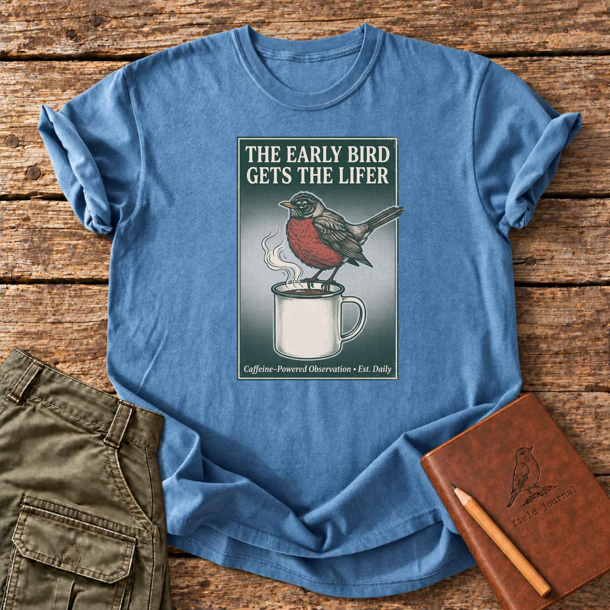 The Early Bird Gets The Lifer T-Shirt