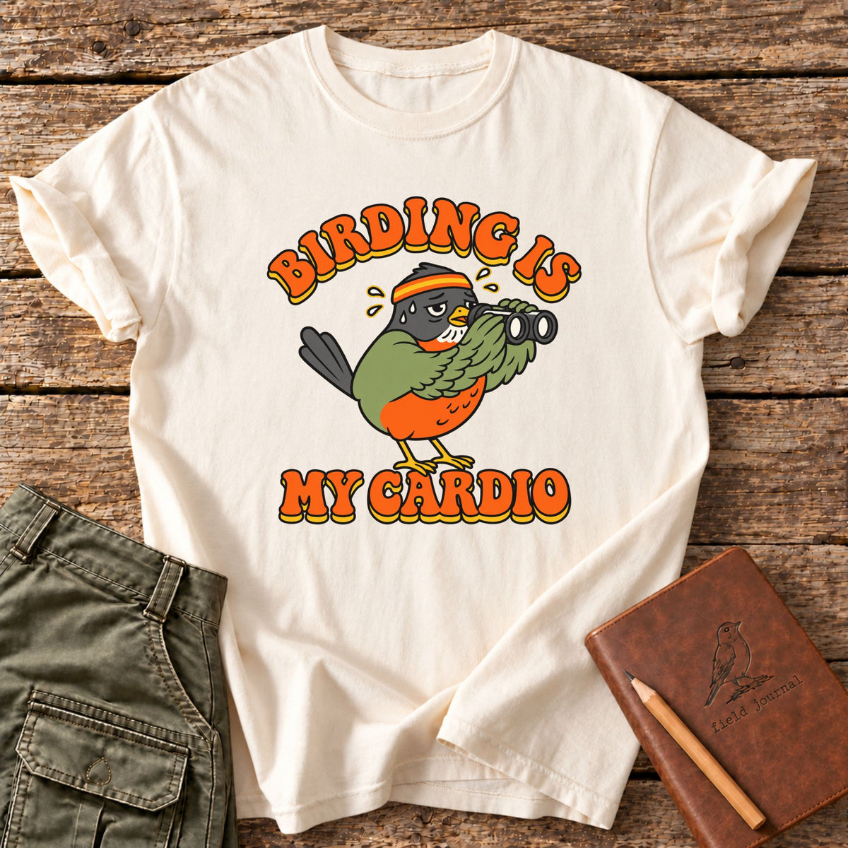 Birding is My Cardio T-Shirt