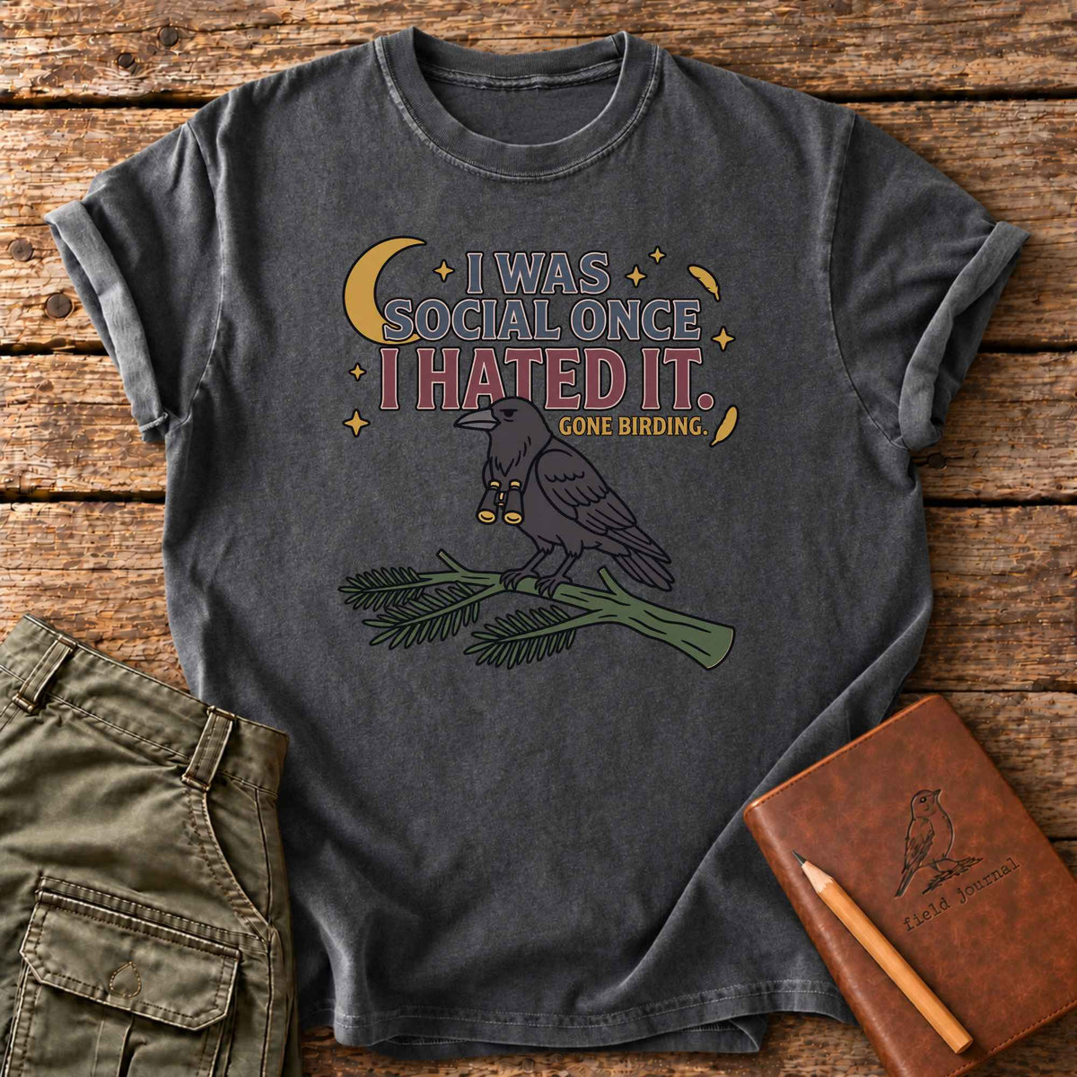 I Was Social Once T-Shirt