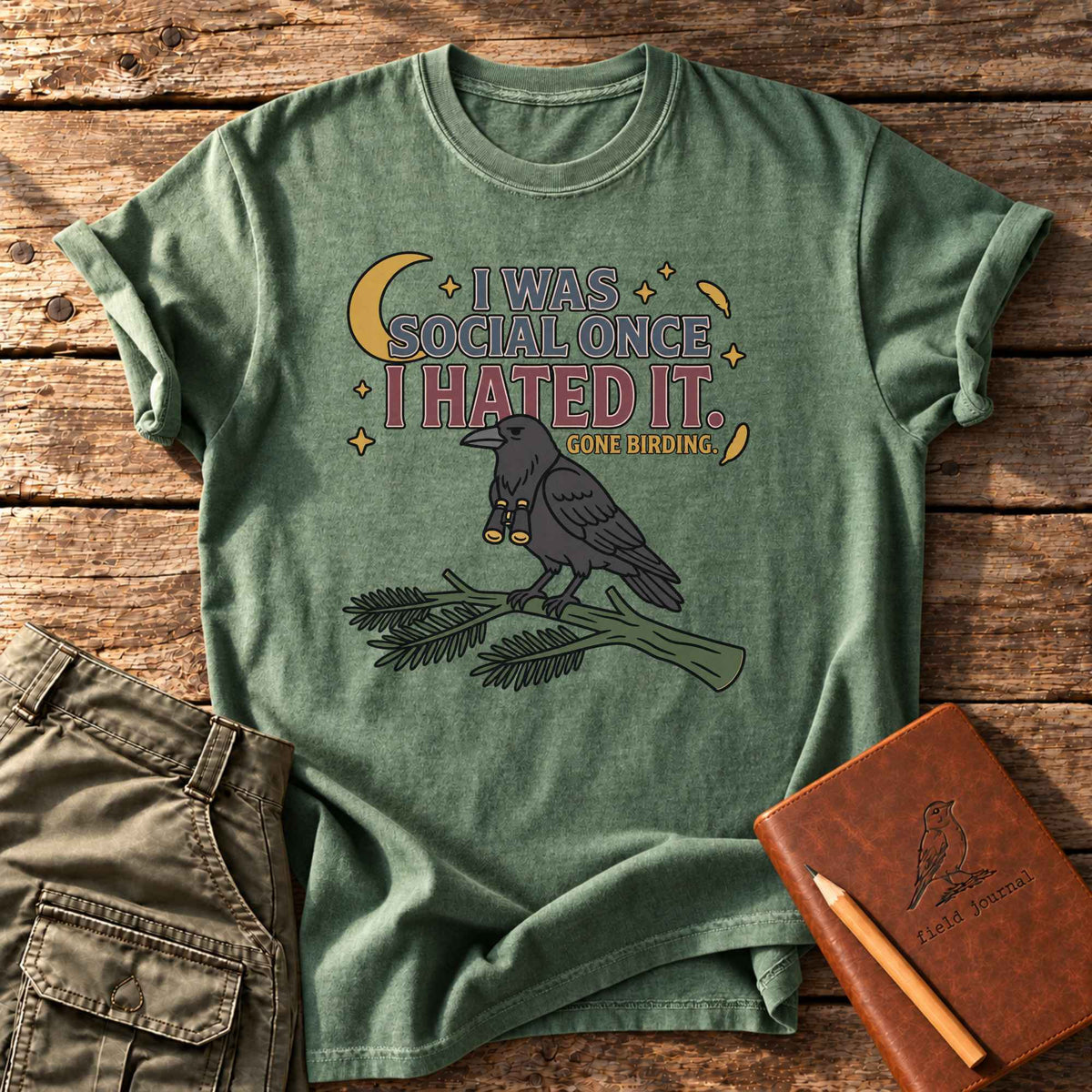 I Was Social Once T-Shirt