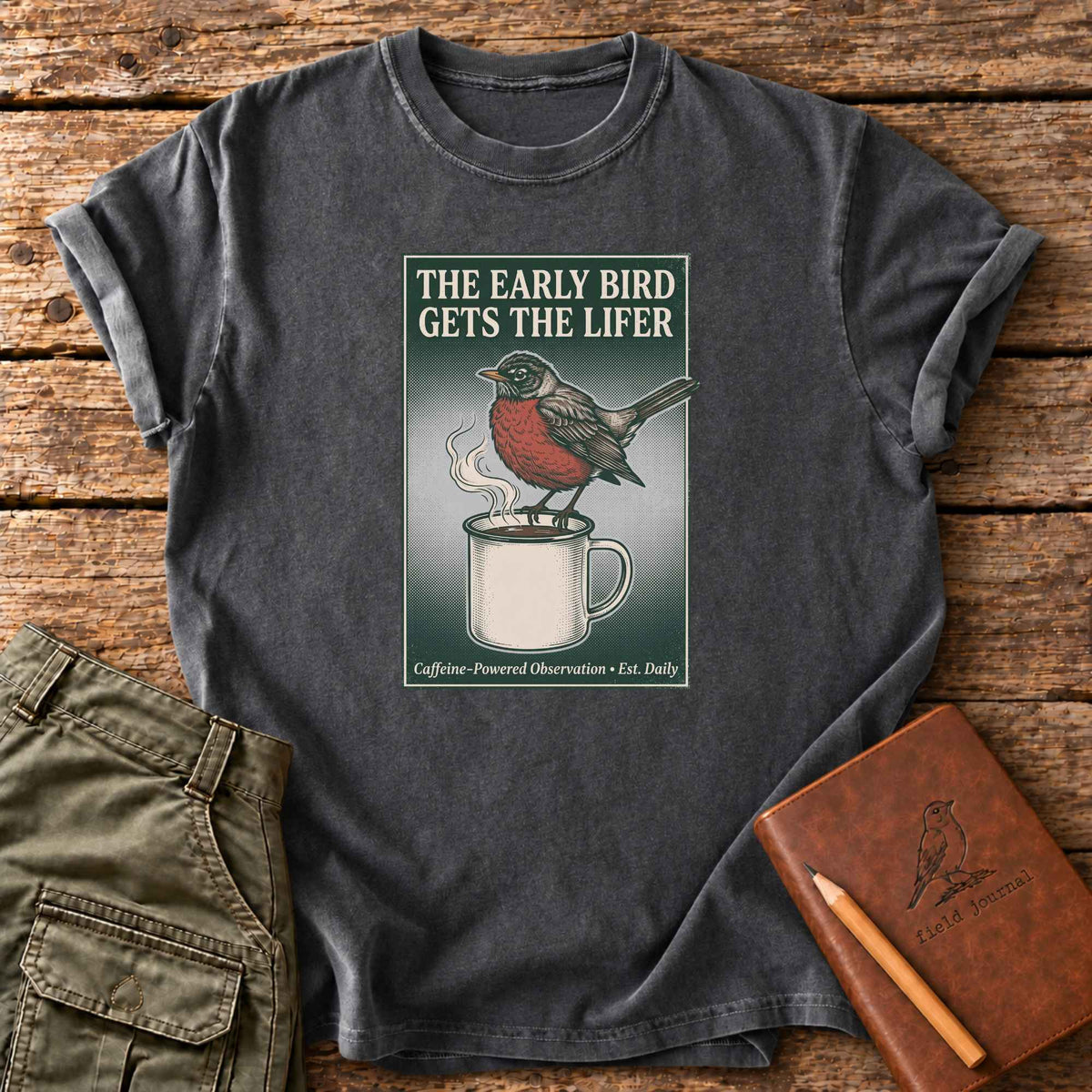 The Early Bird Gets The Lifer T-Shirt