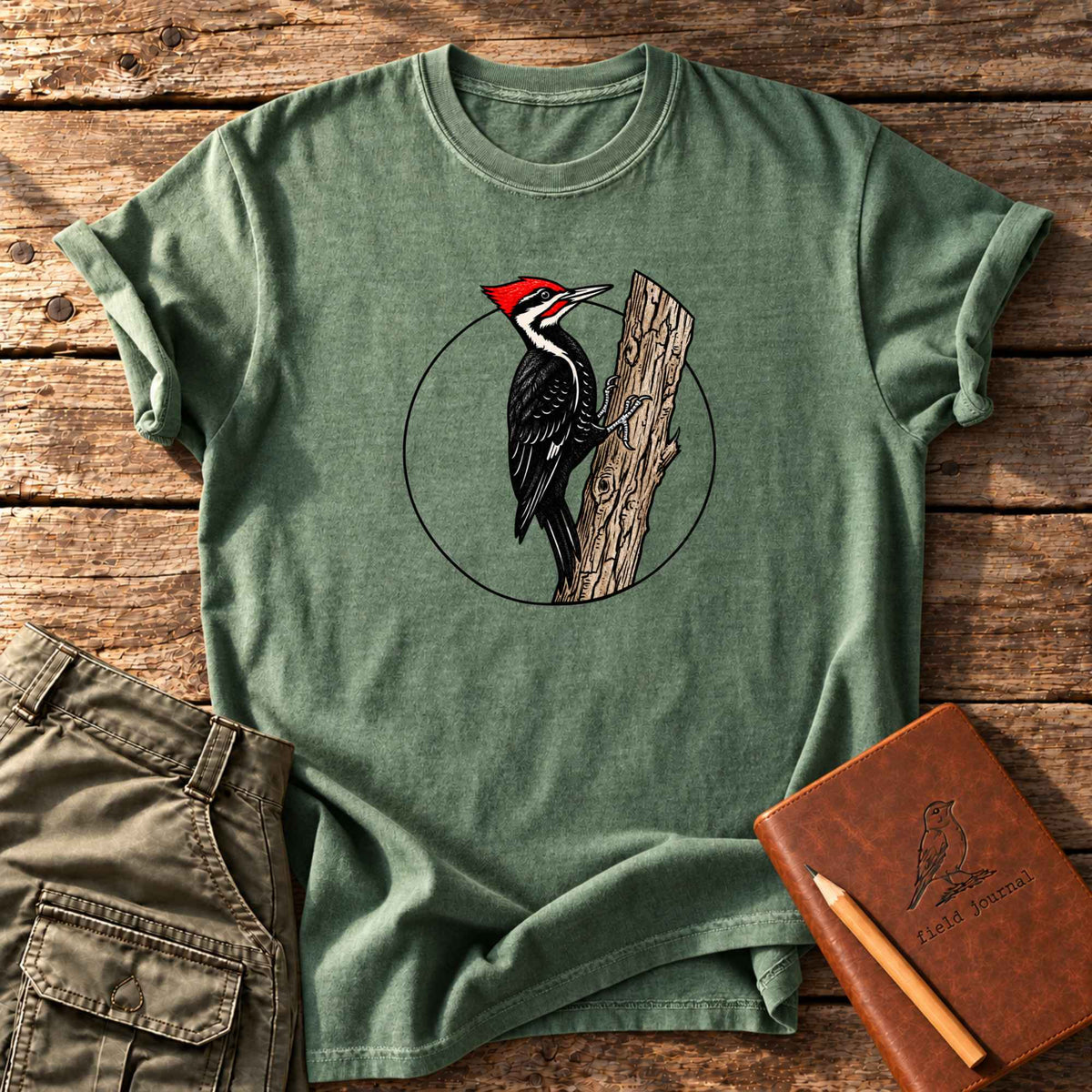 Pileated Woodpecker T-Shirt