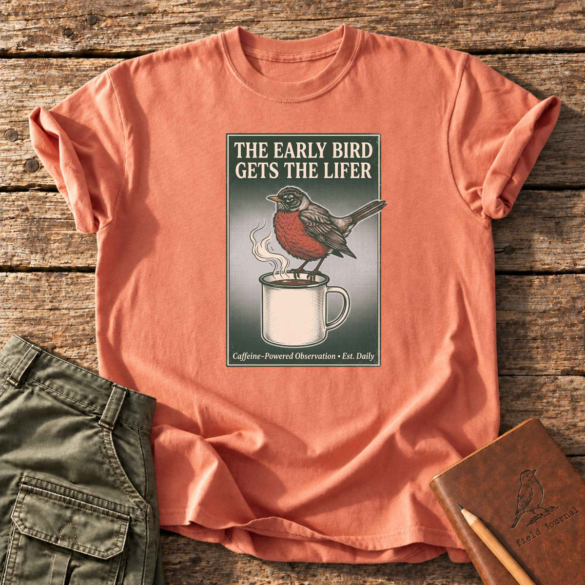 The Early Bird Gets The Lifer T-Shirt