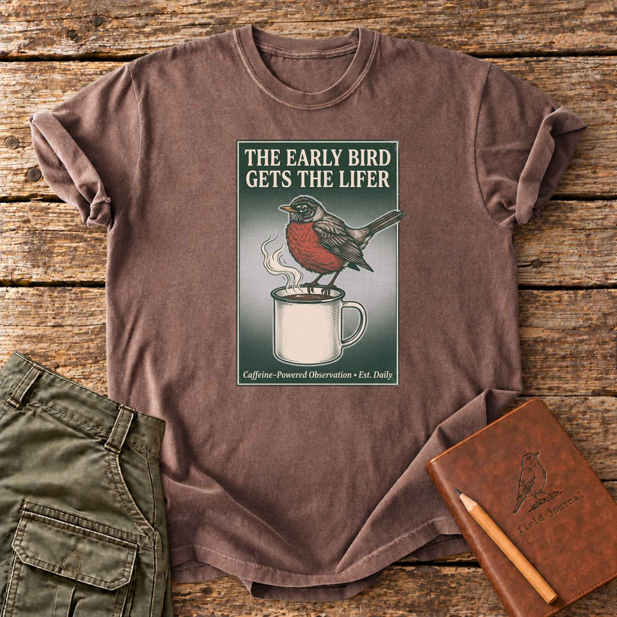 The Early Bird Gets The Lifer T-Shirt