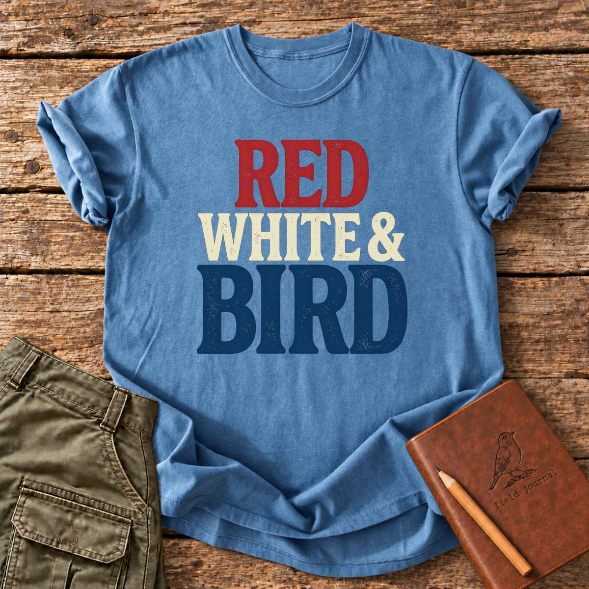 Red White & Bird T-Shirt