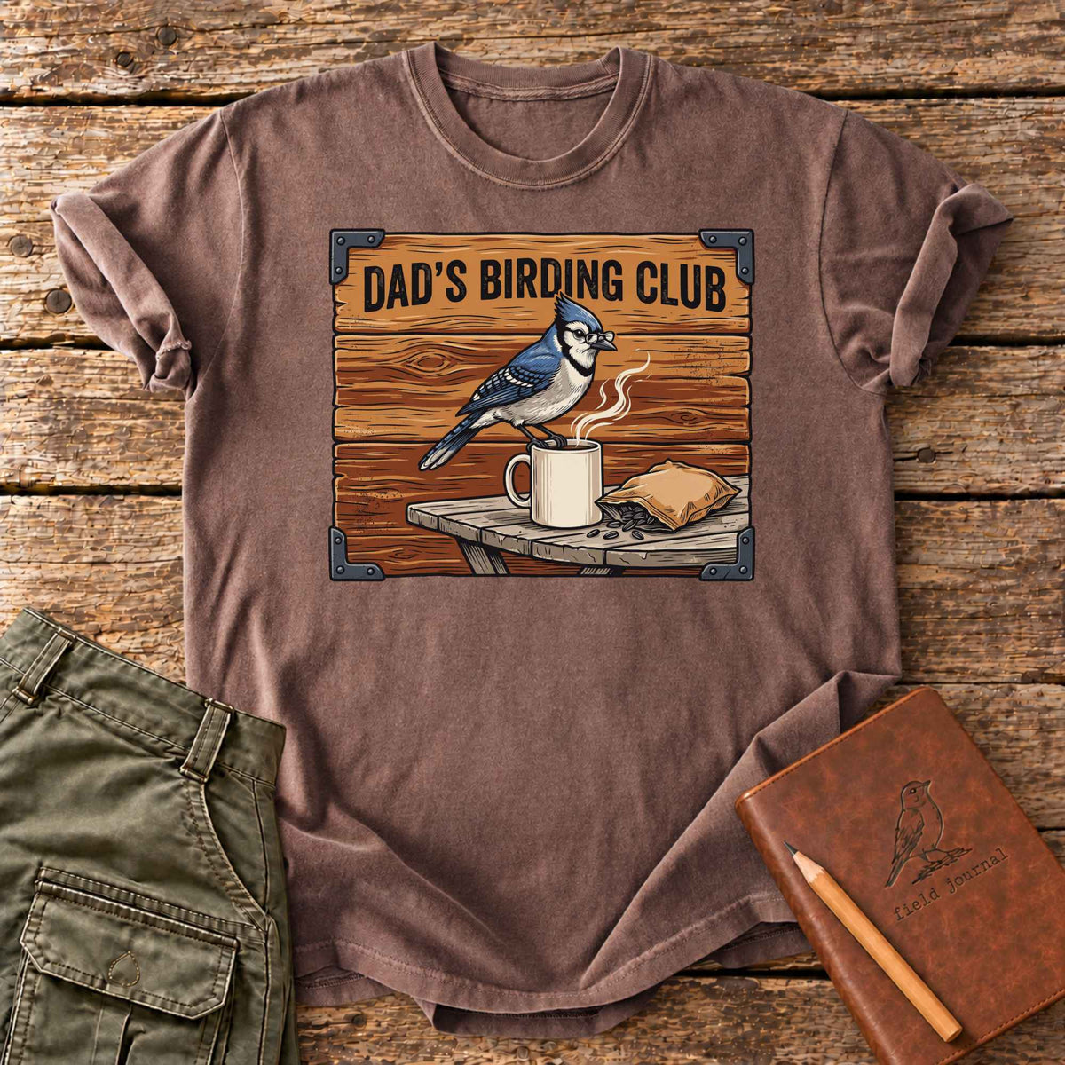 Dad's Birding Club T-Shirt