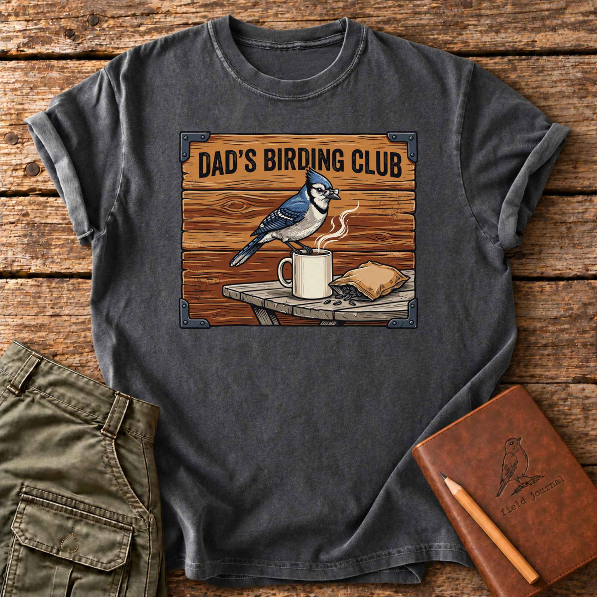Dad's Birding Club T-Shirt