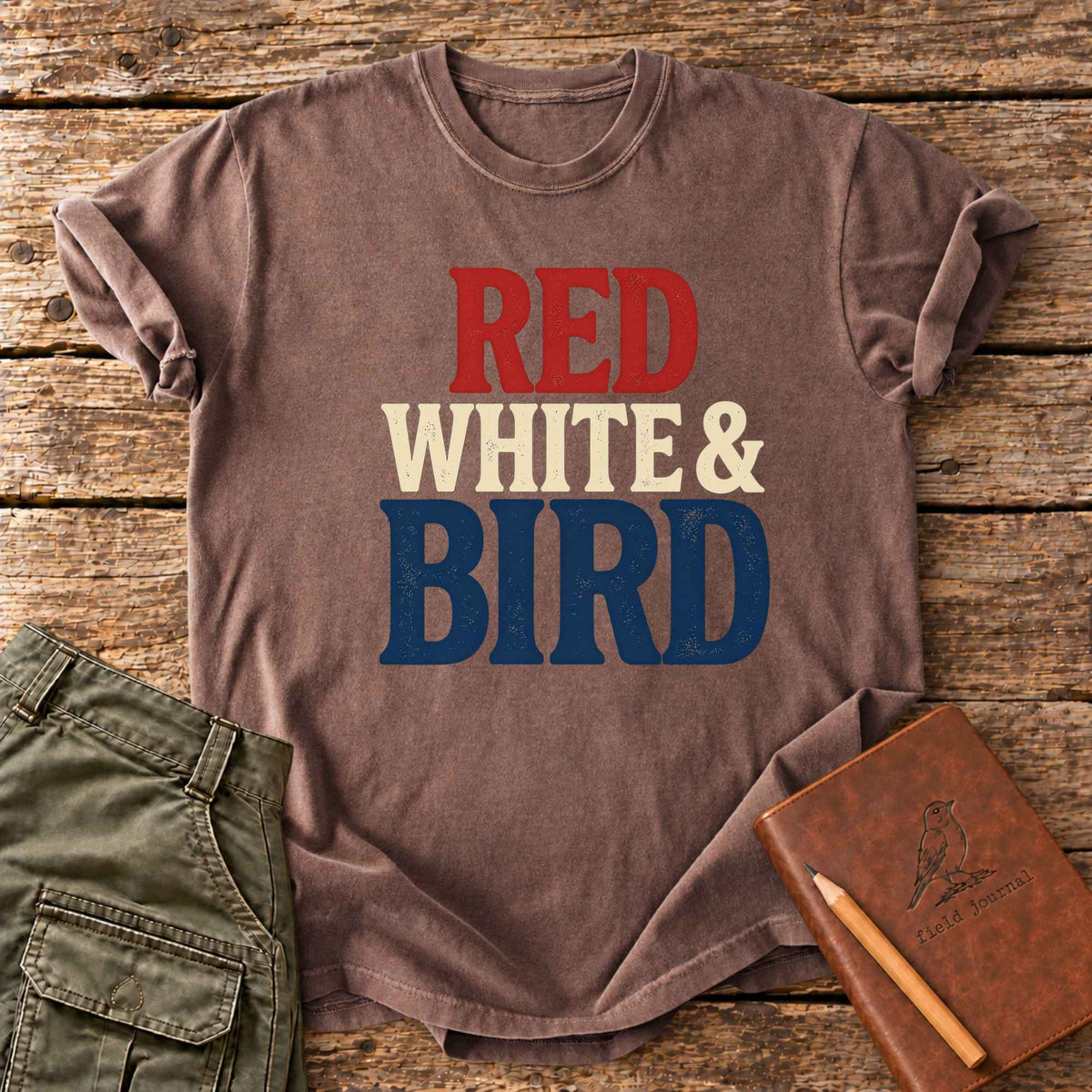 Red White & Bird T-Shirt