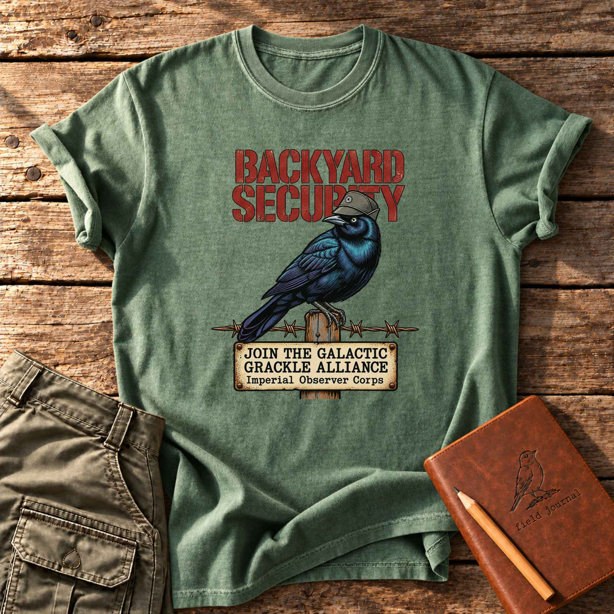 Galactic Grackle Alliance T-shirt