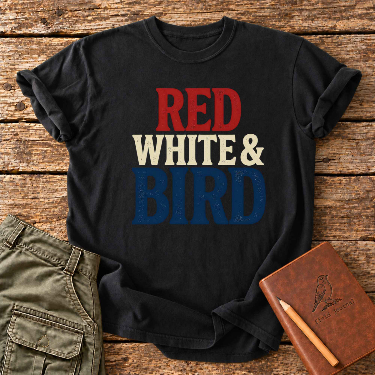 Red White & Bird T-Shirt