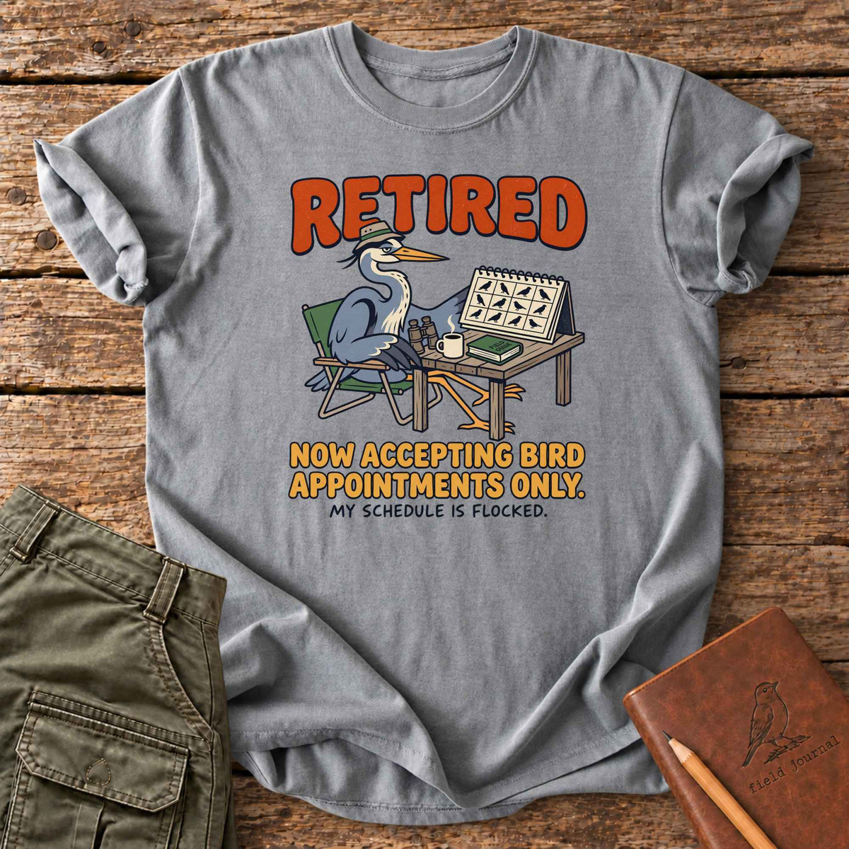 My Schedule is Flocked T-Shirt