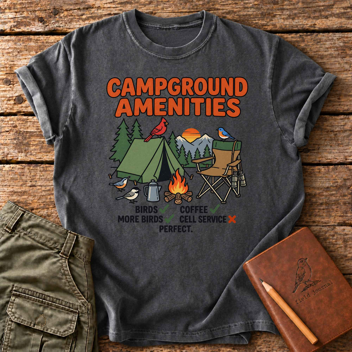 Campground Amenities T-Shirt