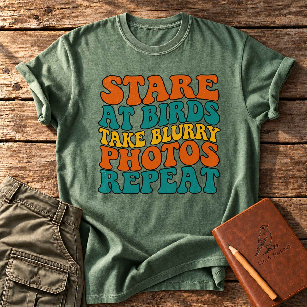 Stare At Birds T-Shirt