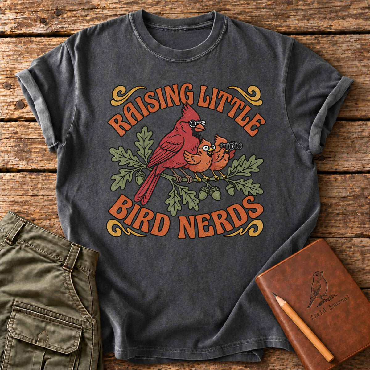 Raising Little Bird Nerds T-Shirt