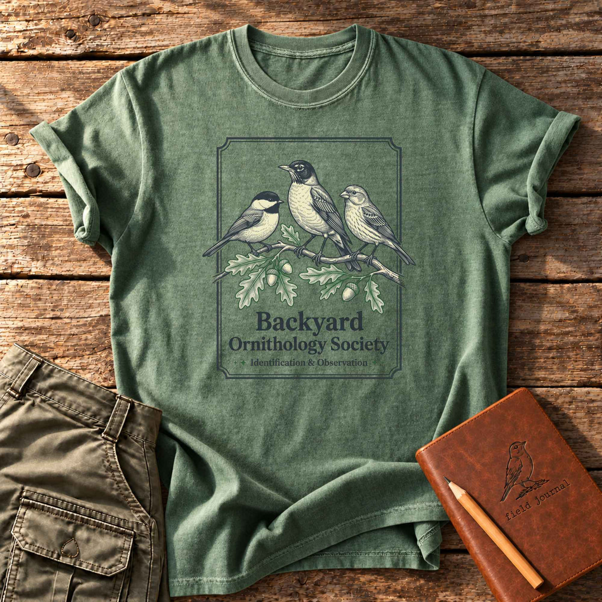 Backyard Ornithology Society T-shirt