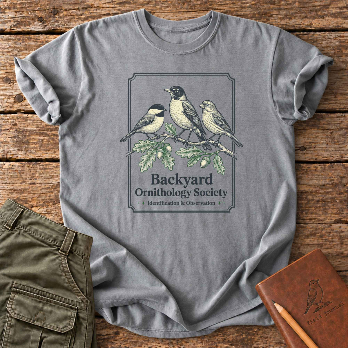 Backyard Ornithology Society T-shirt