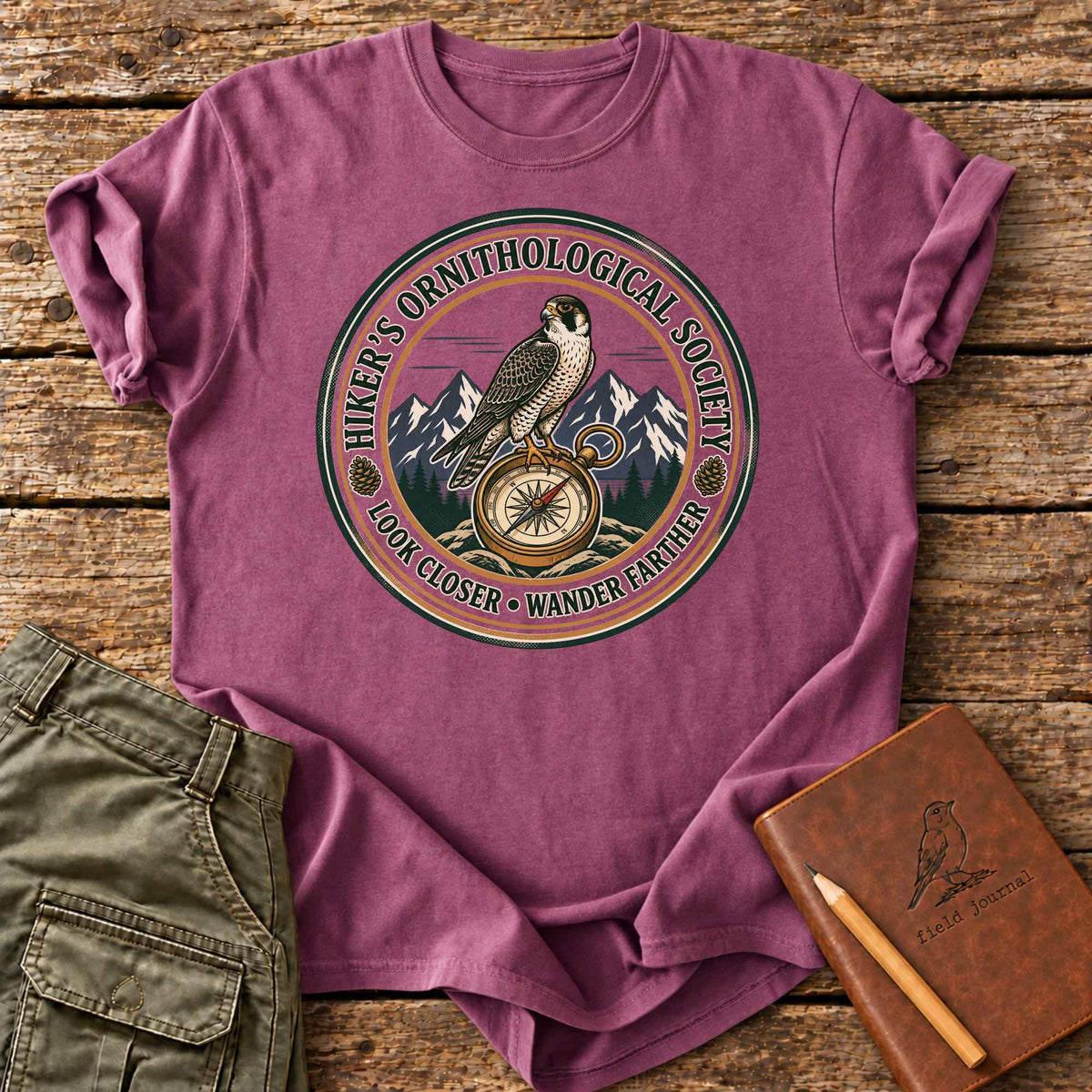 Hiker's Ornithology Society T-Shirt