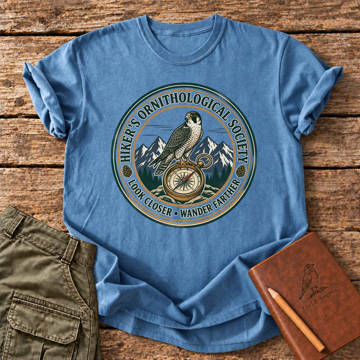 Hiker's Ornithology Society T-Shirt