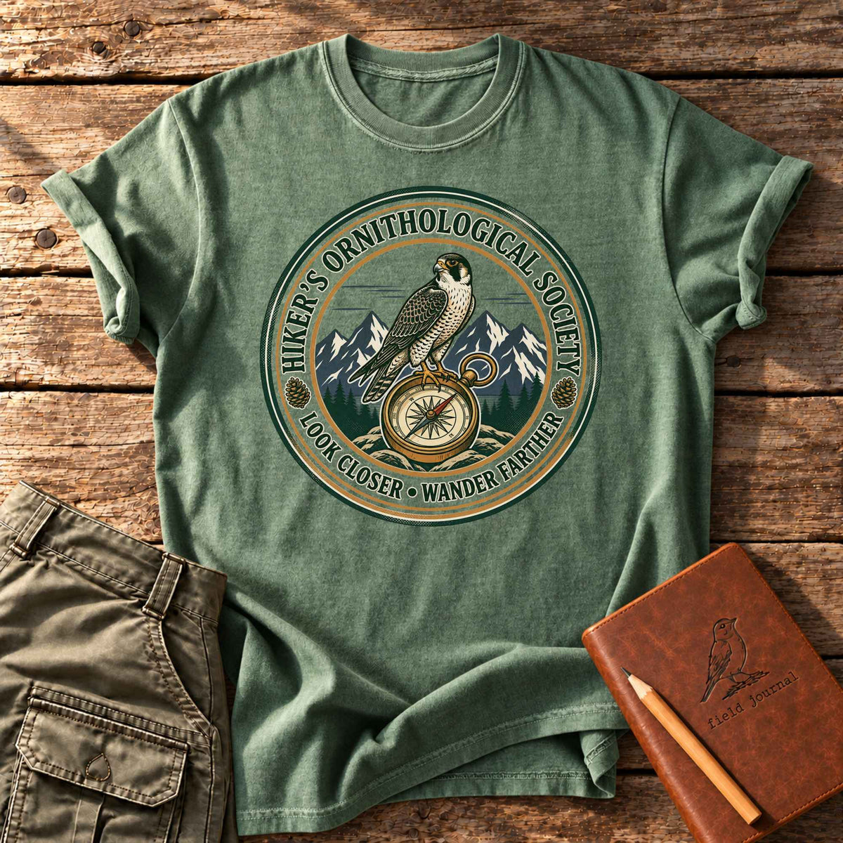Hiker's Ornithology Society T-Shirt