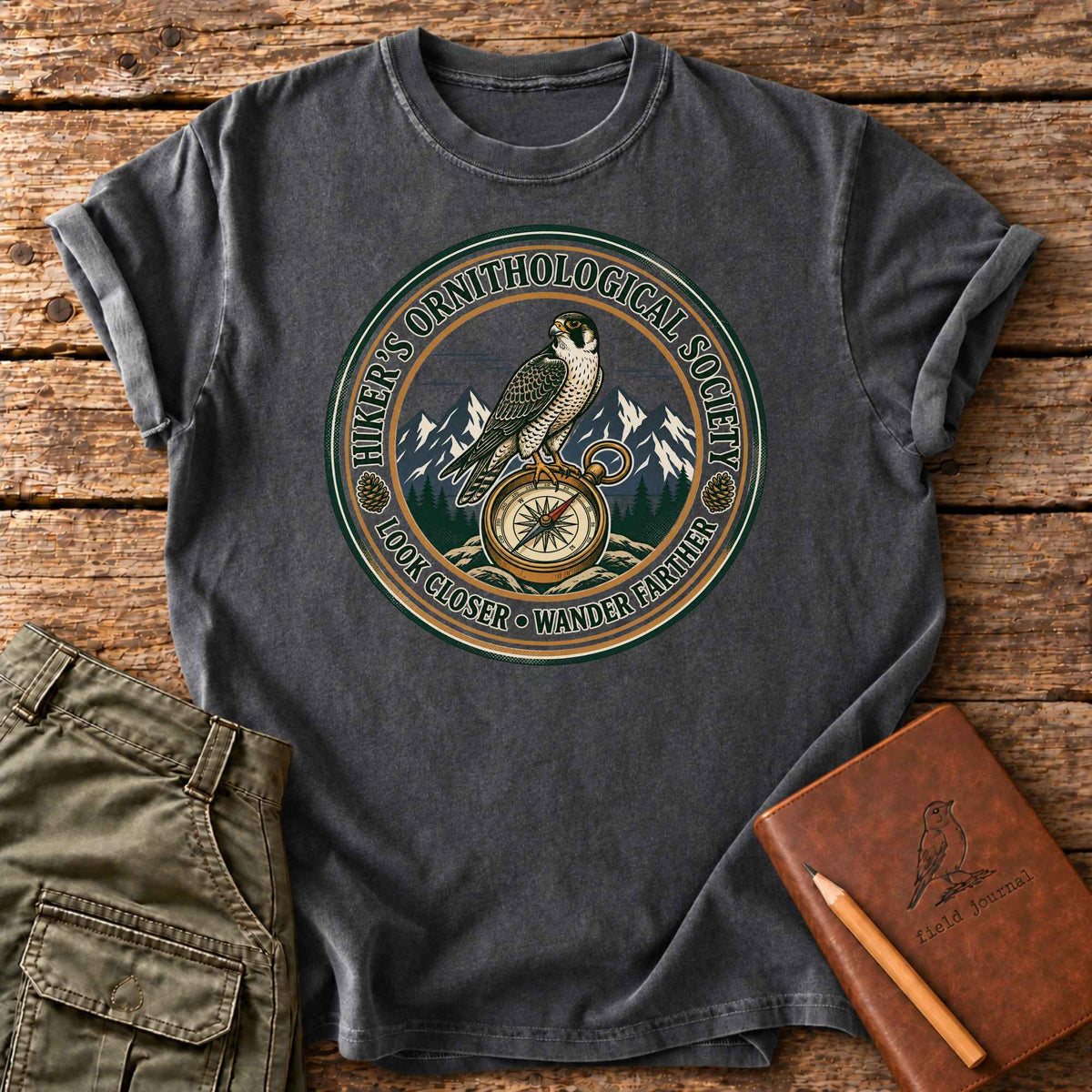 Hiker's Ornithology Society T-Shirt