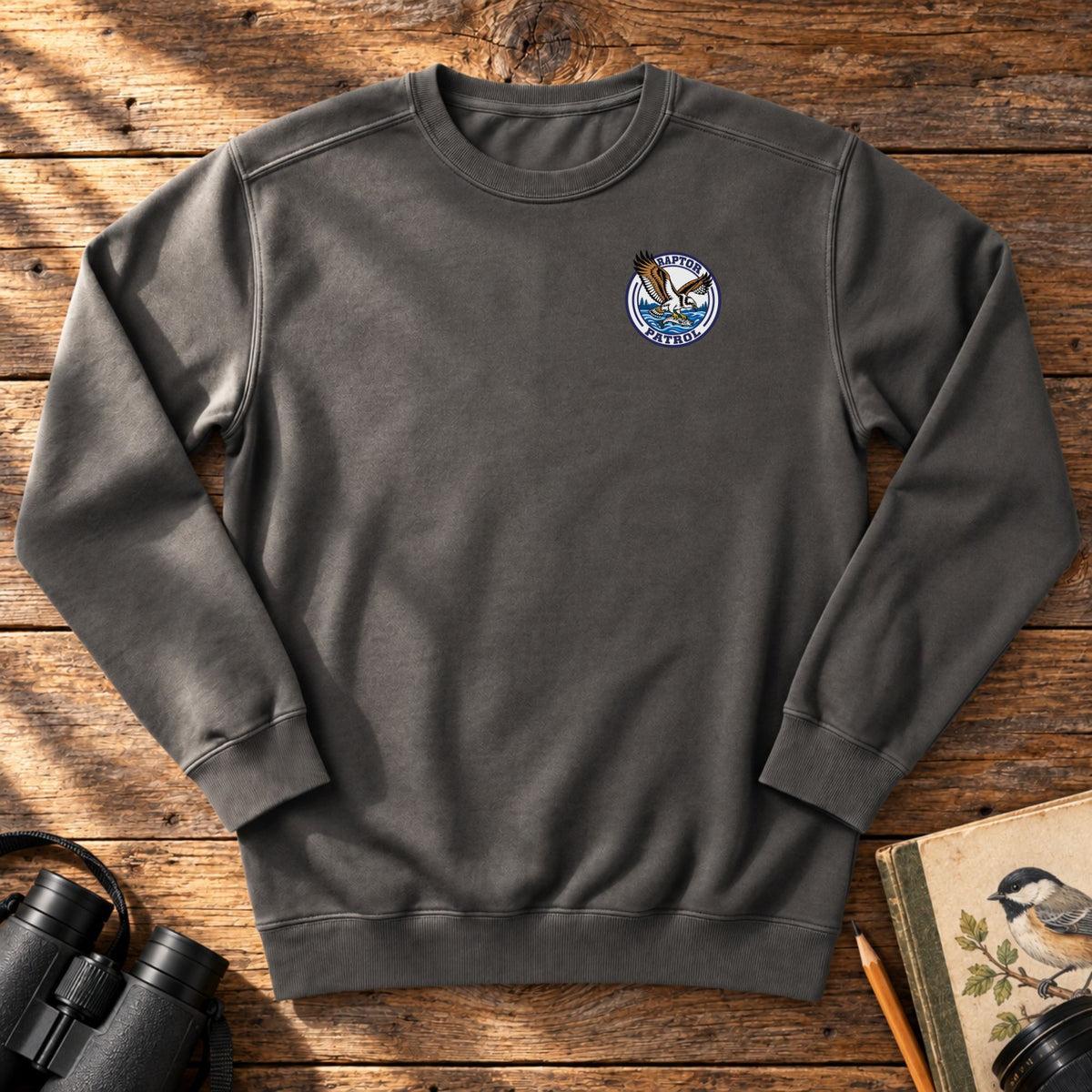 Raptor Patrol Embroidered Sweatshirt