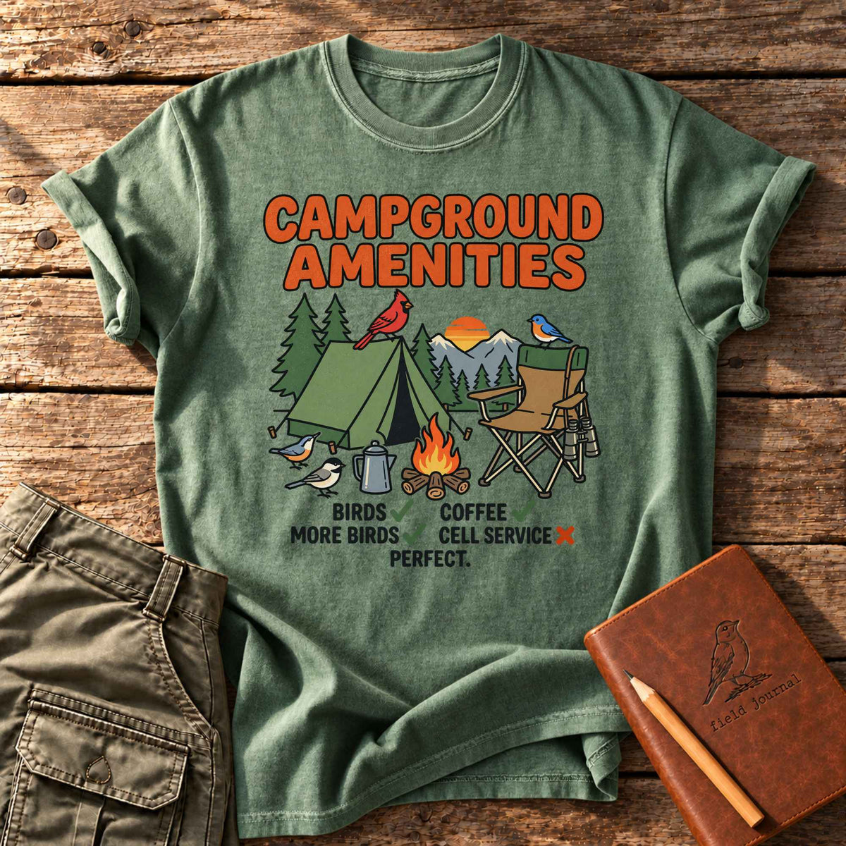 Campground Amenities T-Shirt