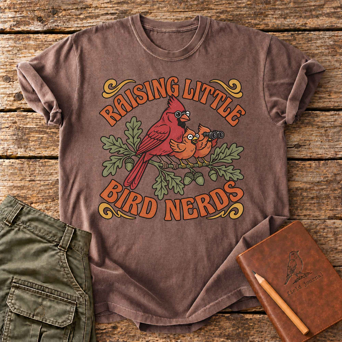 Raising Little Bird Nerds T-Shirt