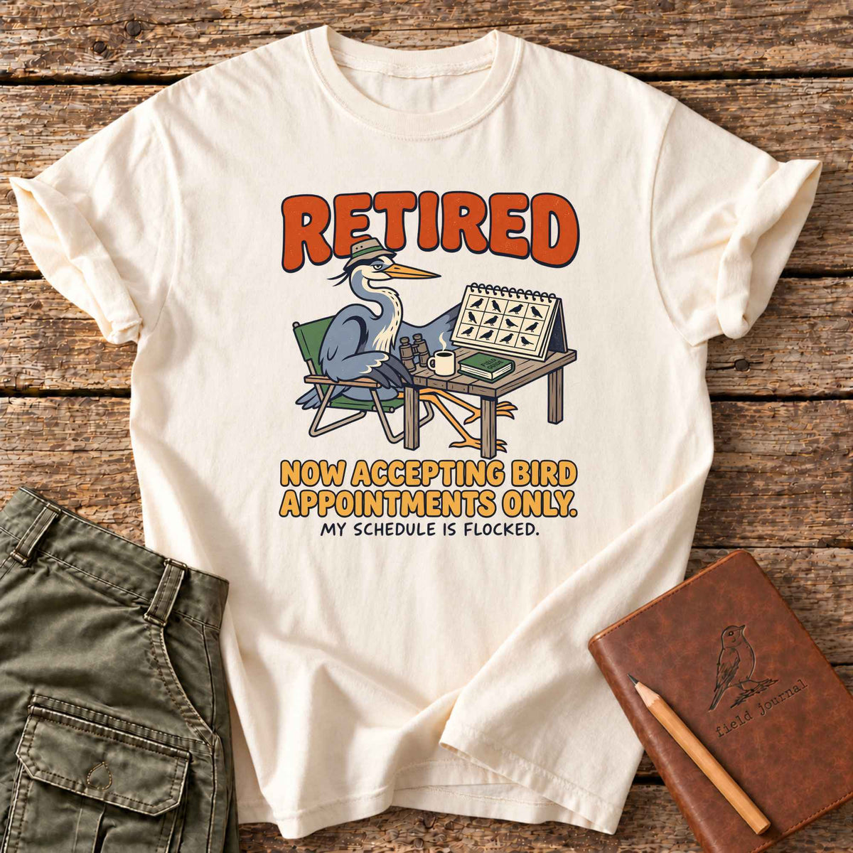 My Schedule is Flocked T-Shirt