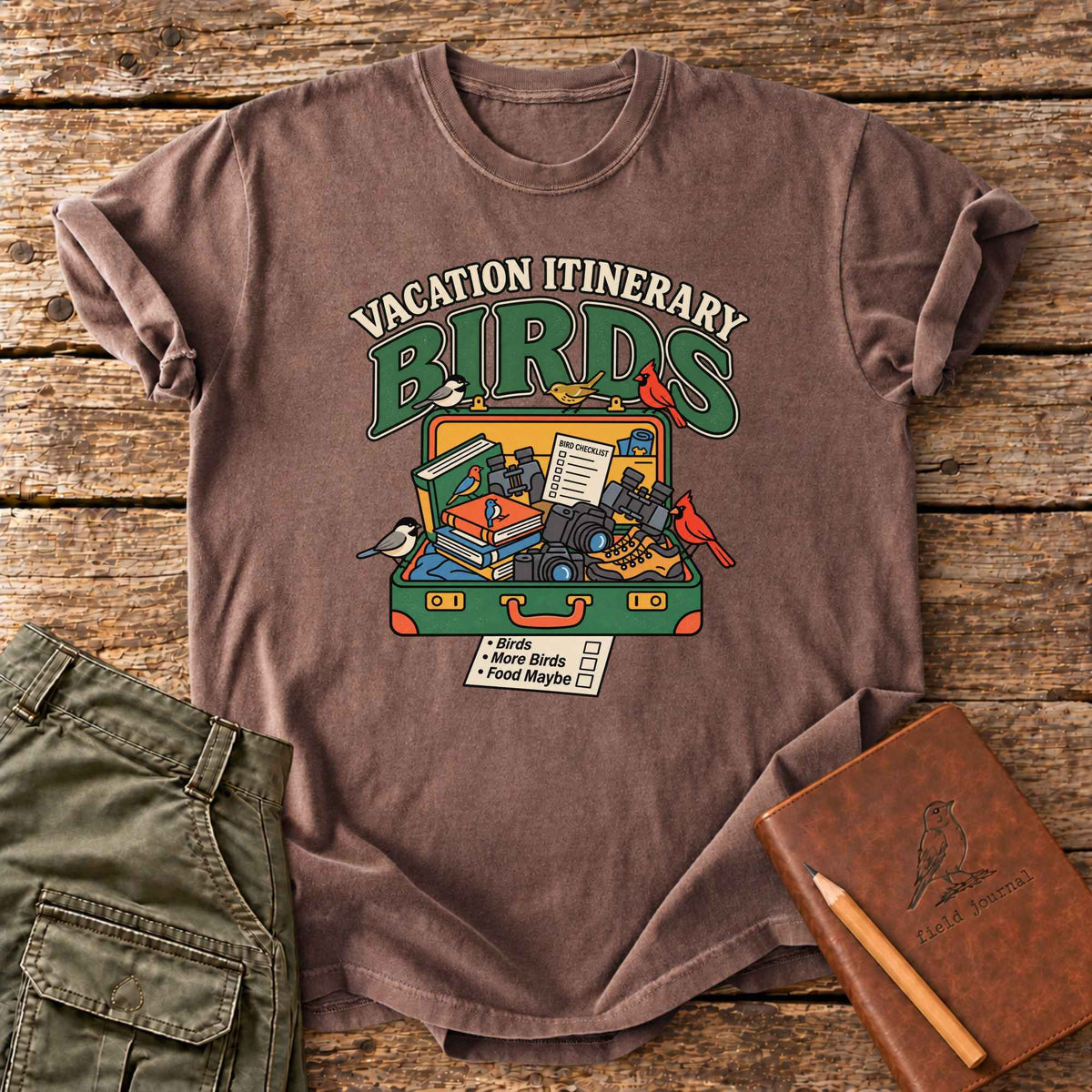 Vacation Itinerary T-Shirt