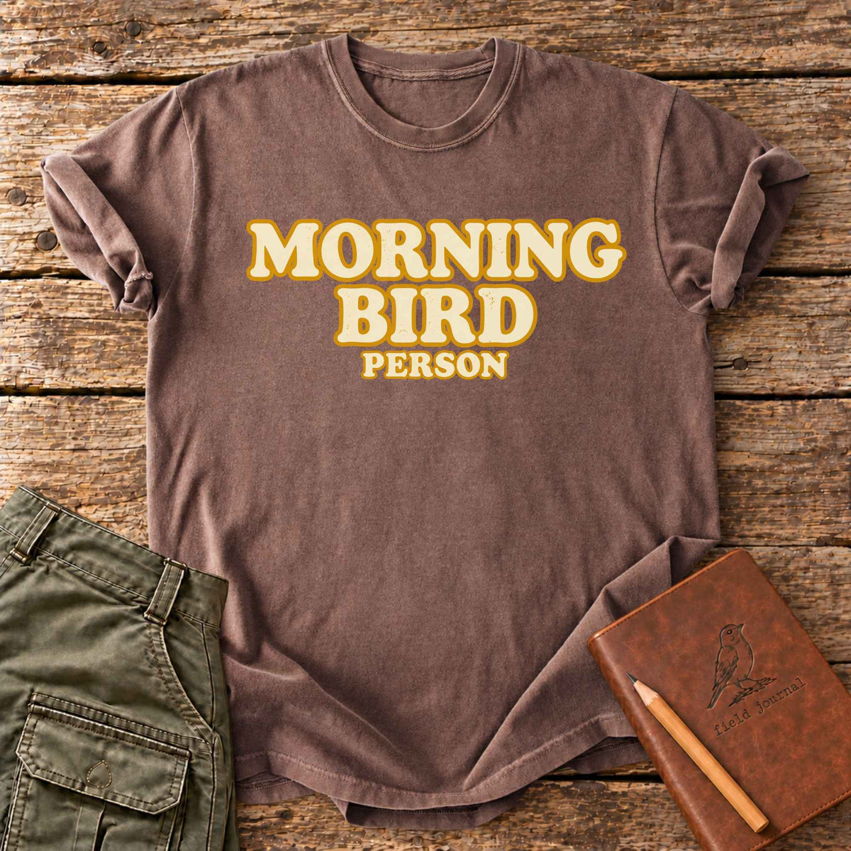 Morning Bird Person T-Shirt