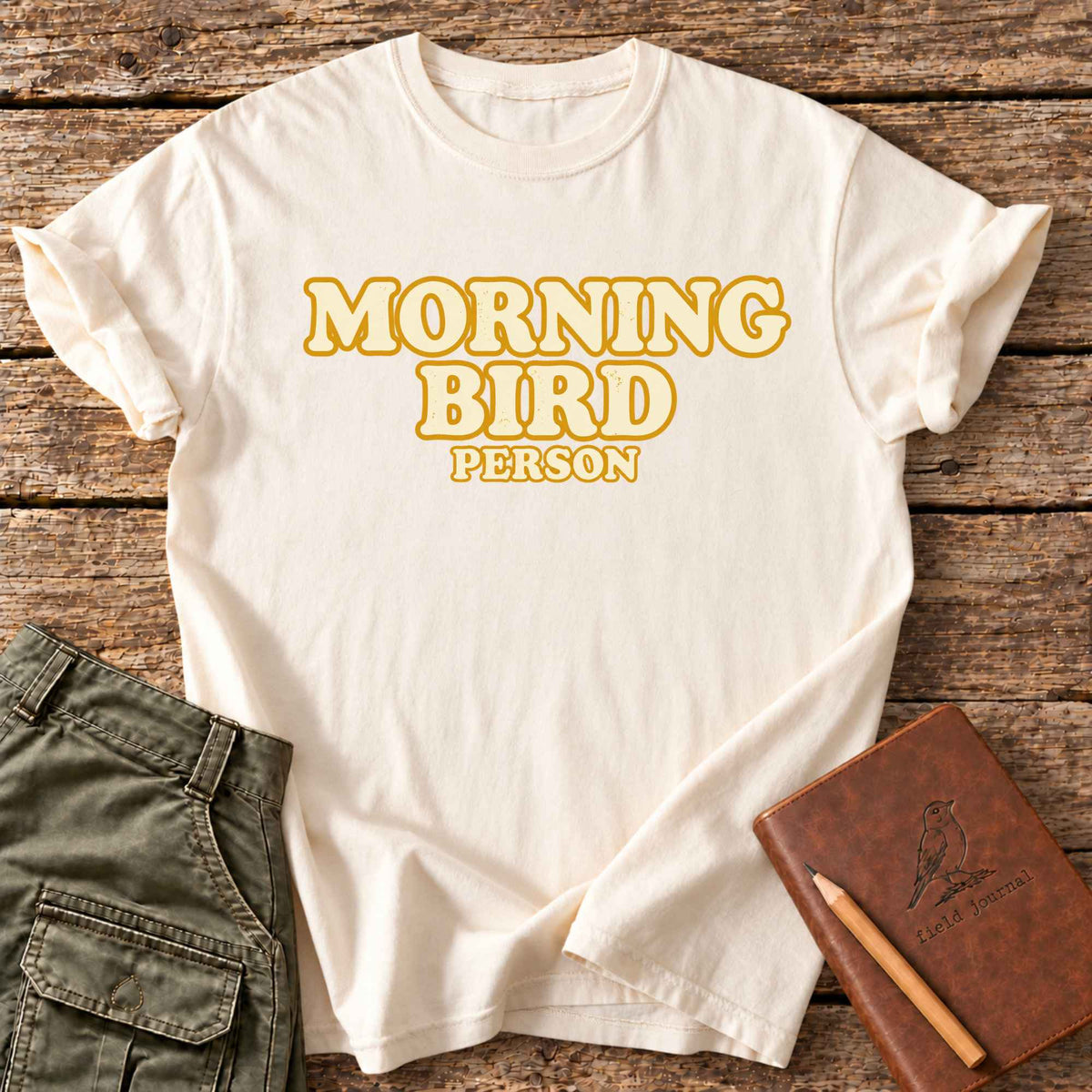 Morning Bird Person T-Shirt