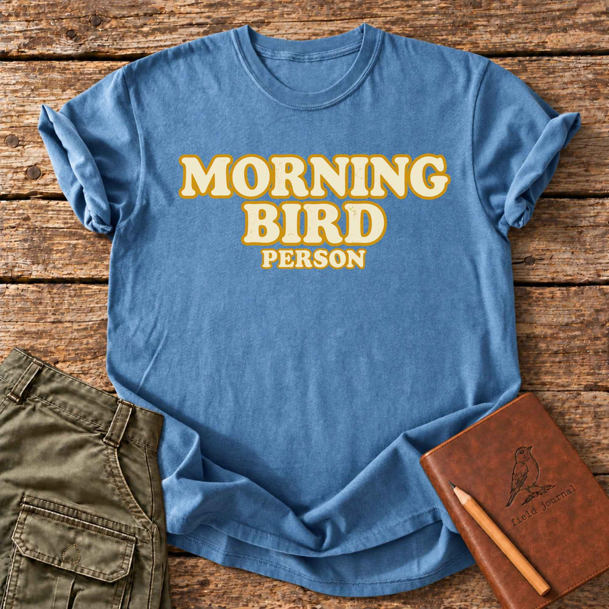 Morning Bird Person T-Shirt