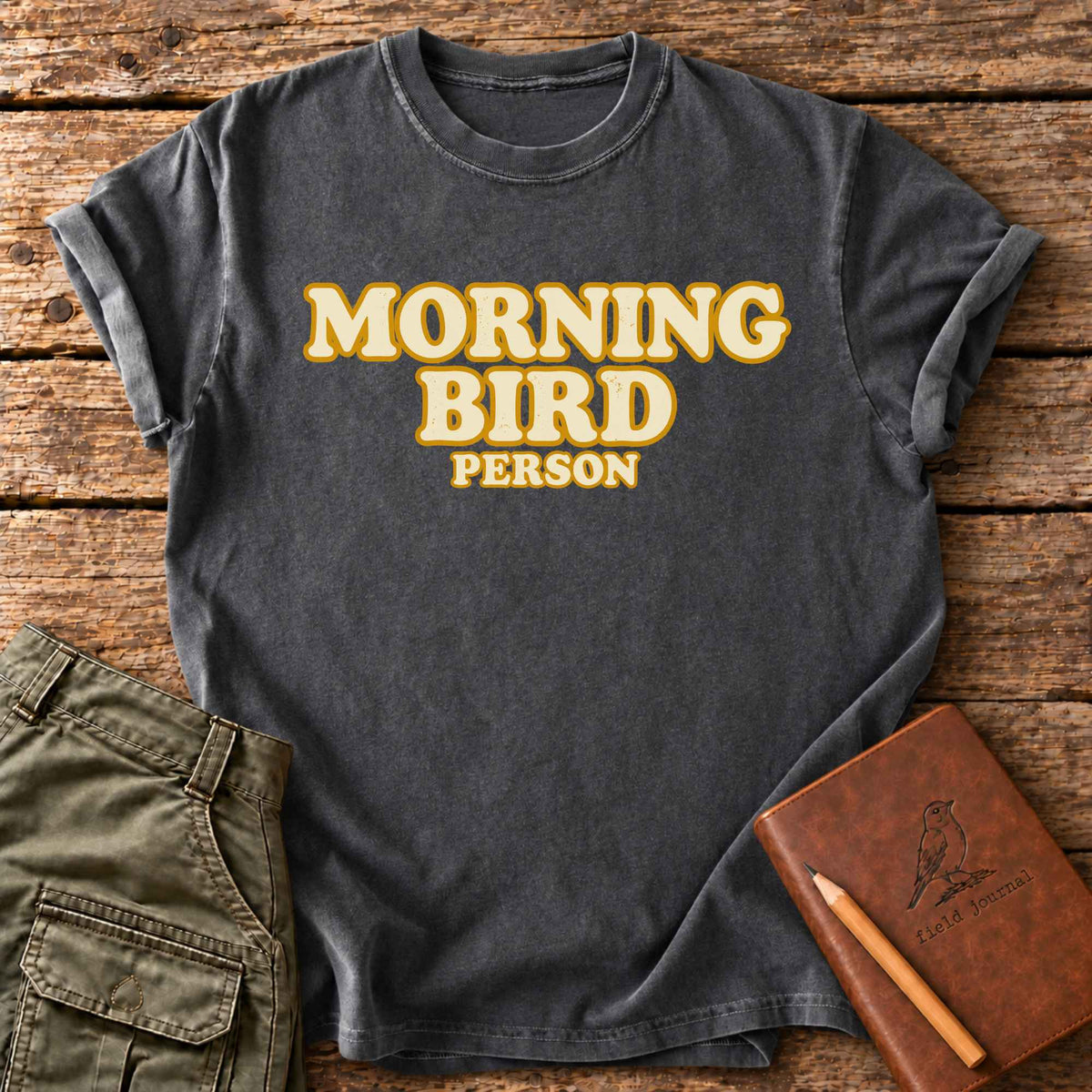 Morning Bird Person T-Shirt