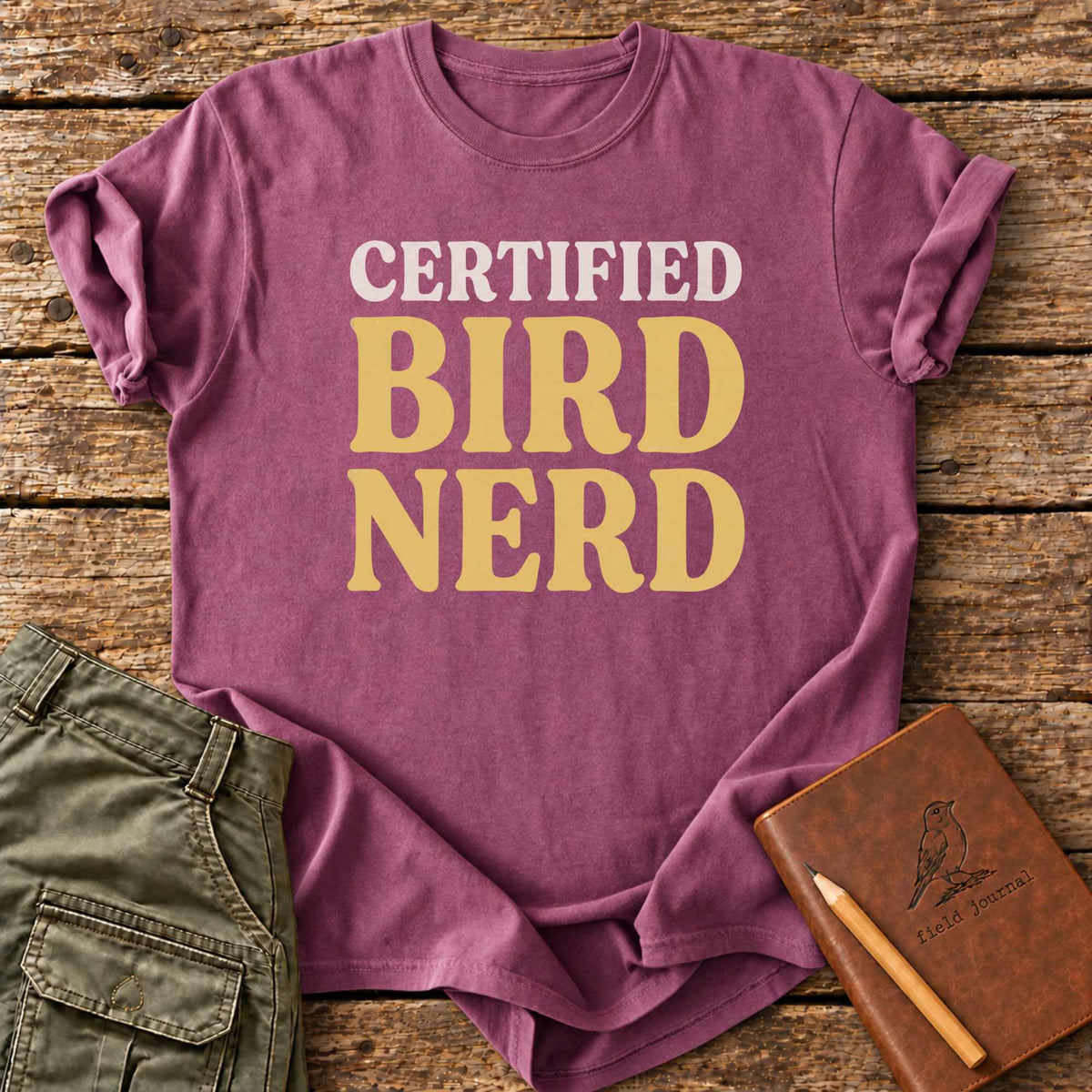 Certified Bird Nerd T-Shirt