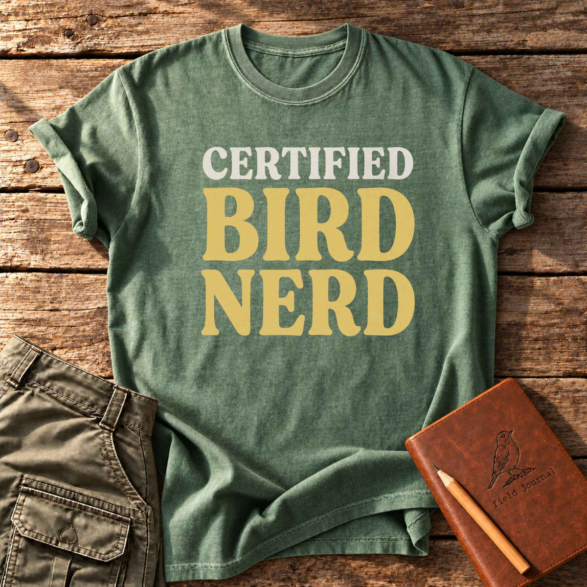 Certified Bird Nerd T-Shirt