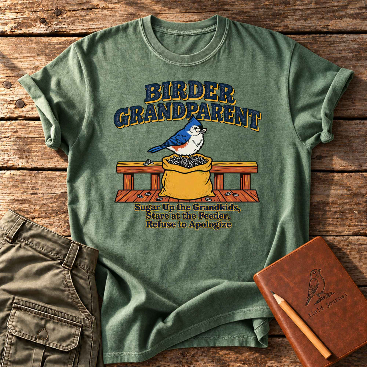 Birder Grandparent T-Shirt