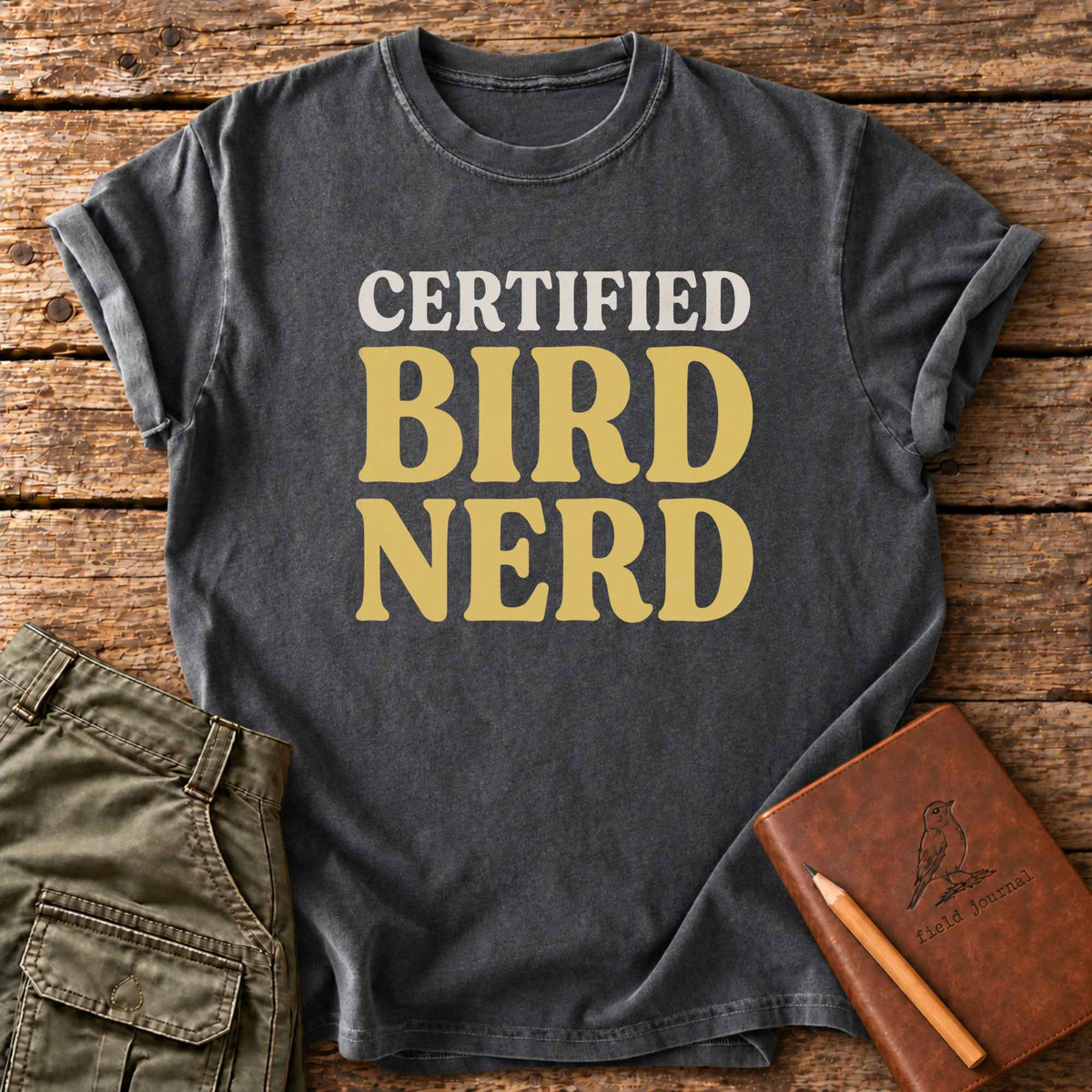 Certified Bird Nerd T-Shirt