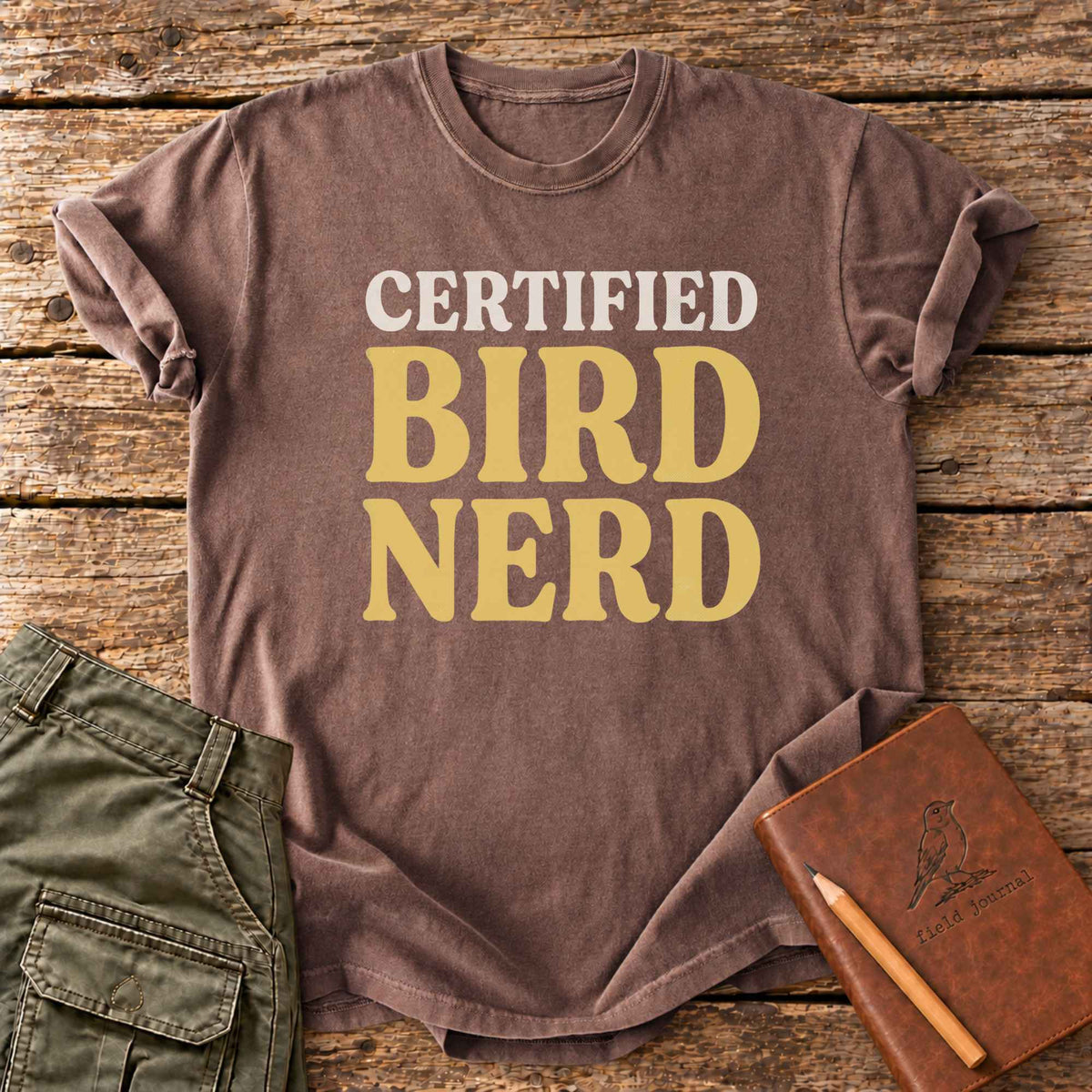 Certified Bird Nerd T-Shirt